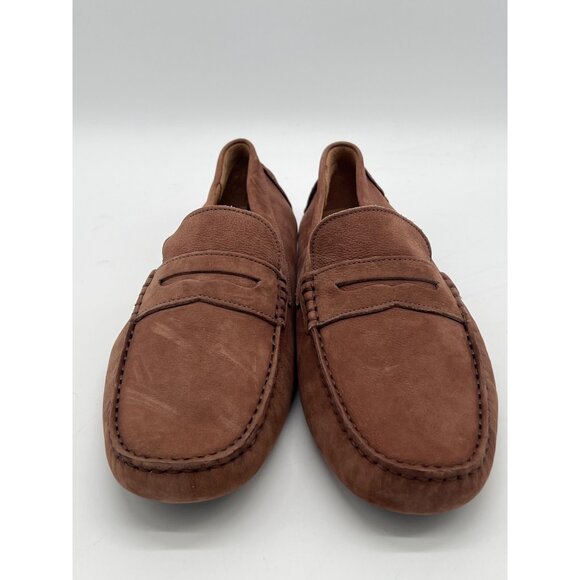 G.H. Bass Mens Brown Leather Loafers Penny Moccasin Style Size 9 New Without Box - Picture 2 of 9